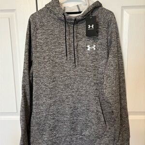 NWT Under Armour Men's Gray Hoodie Sweatshirt